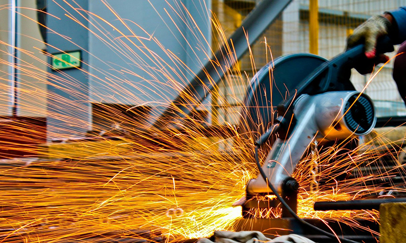 Sistema de segurança aplicado em equipamento industrial
